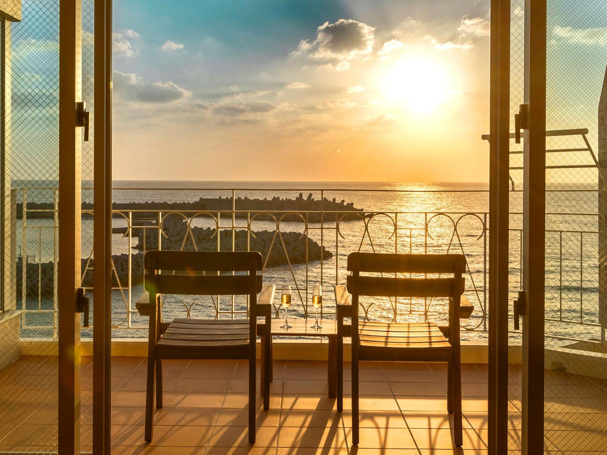 Umi No Terrace Yomitan Toya Hotel Kültér fotó