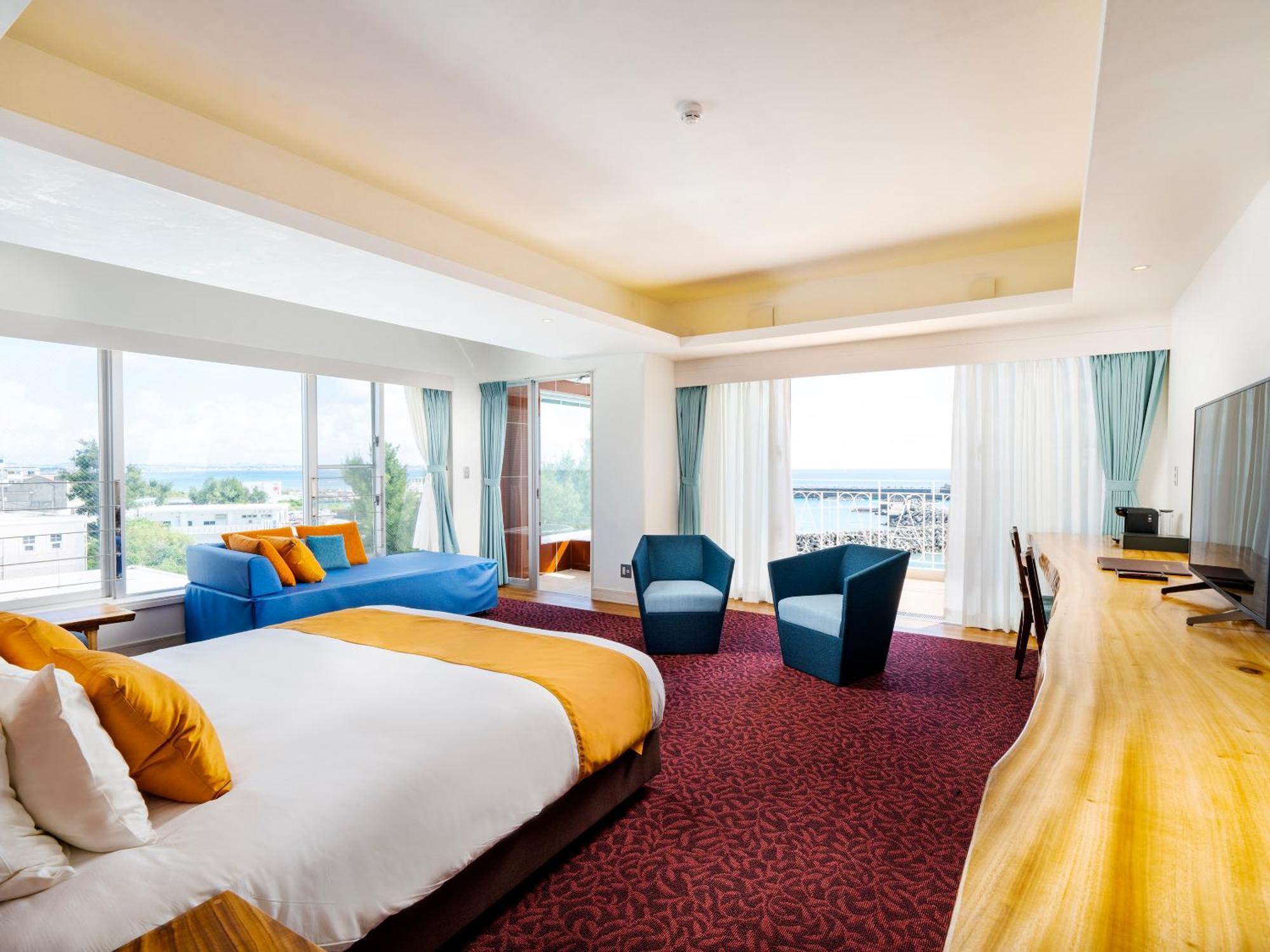 Umi No Terrace Yomitan Toya Hotel Kültér fotó